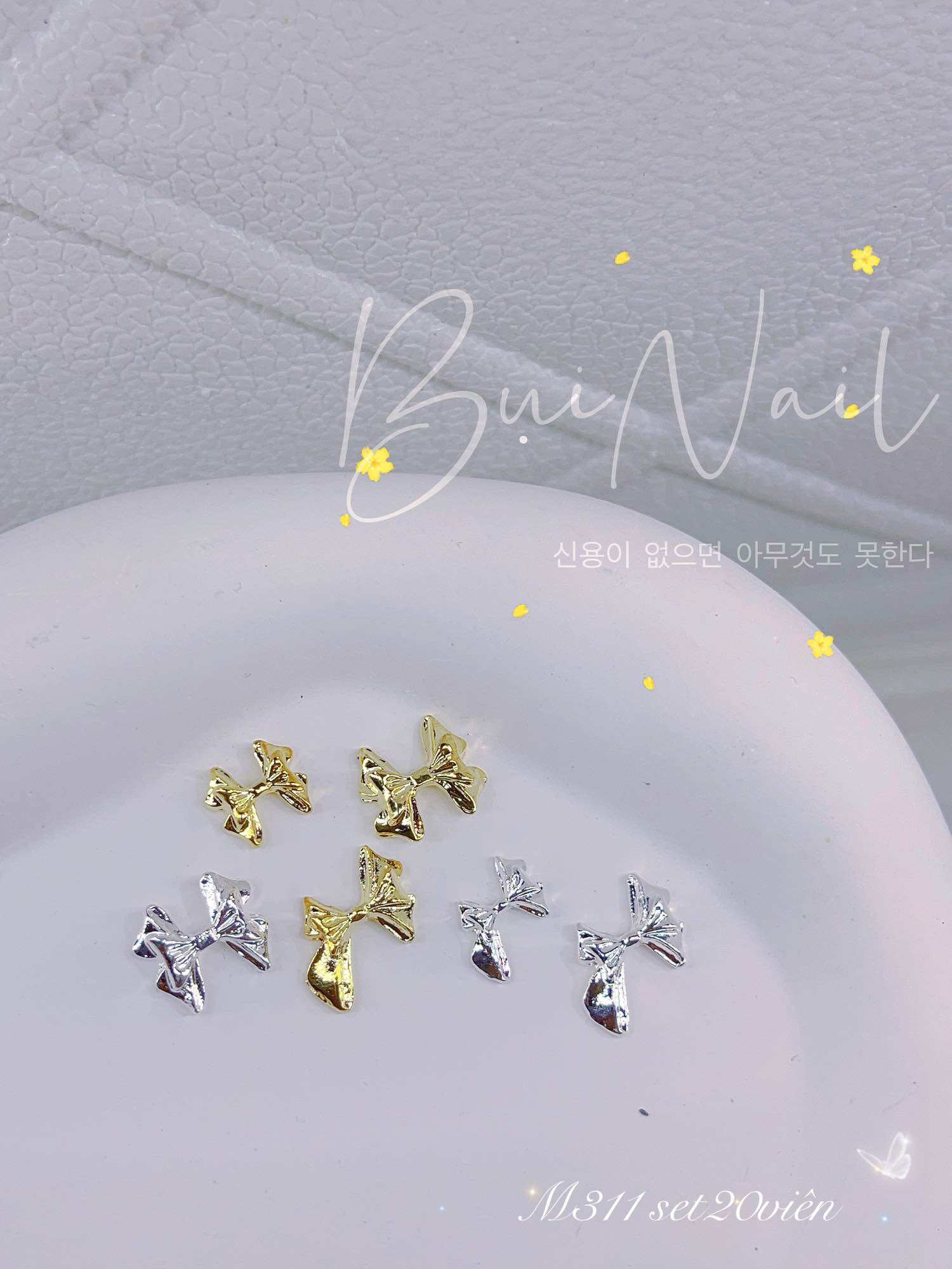 CHARM NƠ KIỂU M311 SET 20 VIÊN
