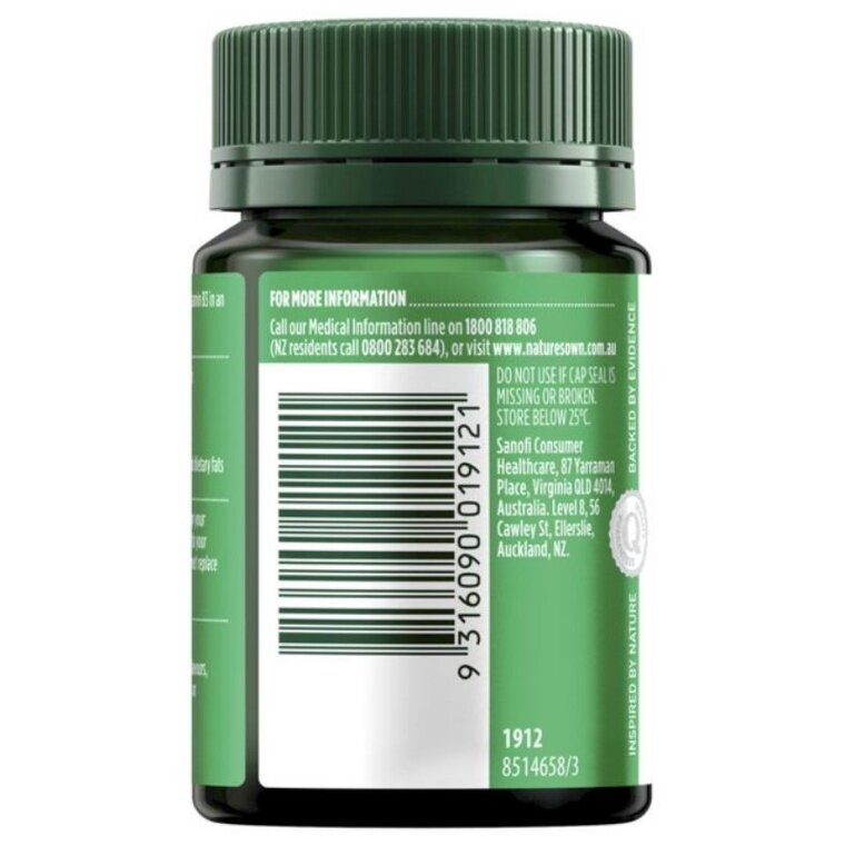 Vitamin B3 500mg Nature's OWN 60 viên