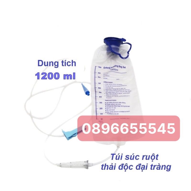 Túi thải độc đại tràng cà phê Enema - Túi cho ăn