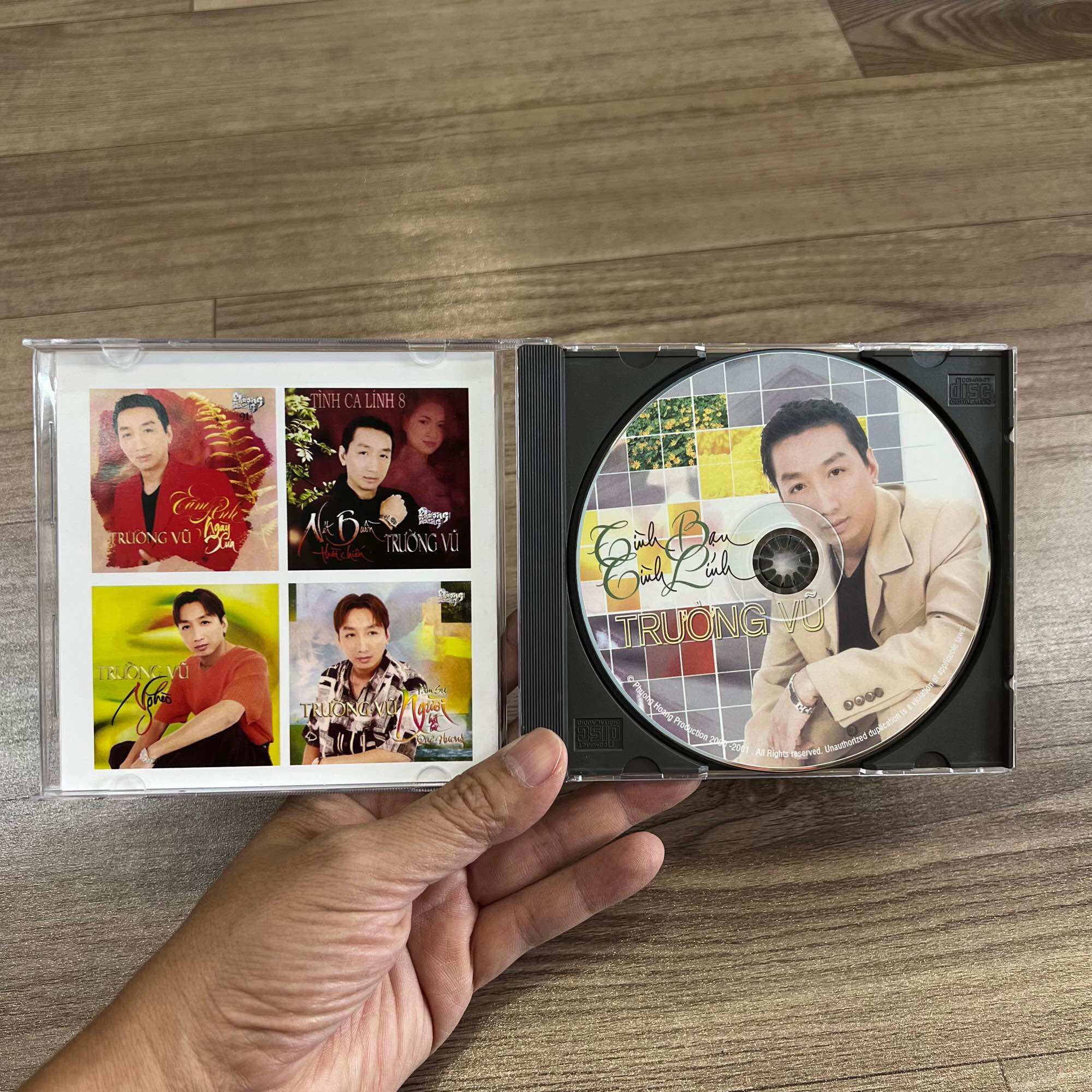 Đĩa CD Trường Vũ - Tình bạn, tình lính