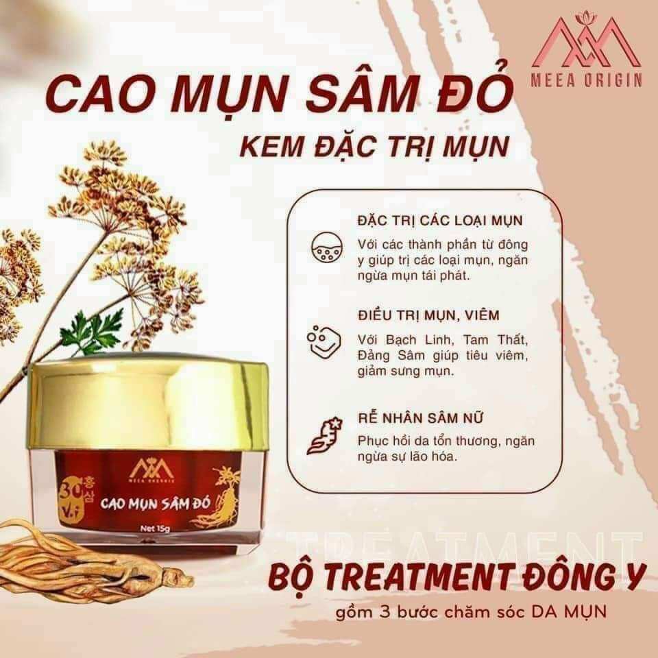 CAO MỤN SÂM ĐỎ 36 VỊ Chính hãng 100%
