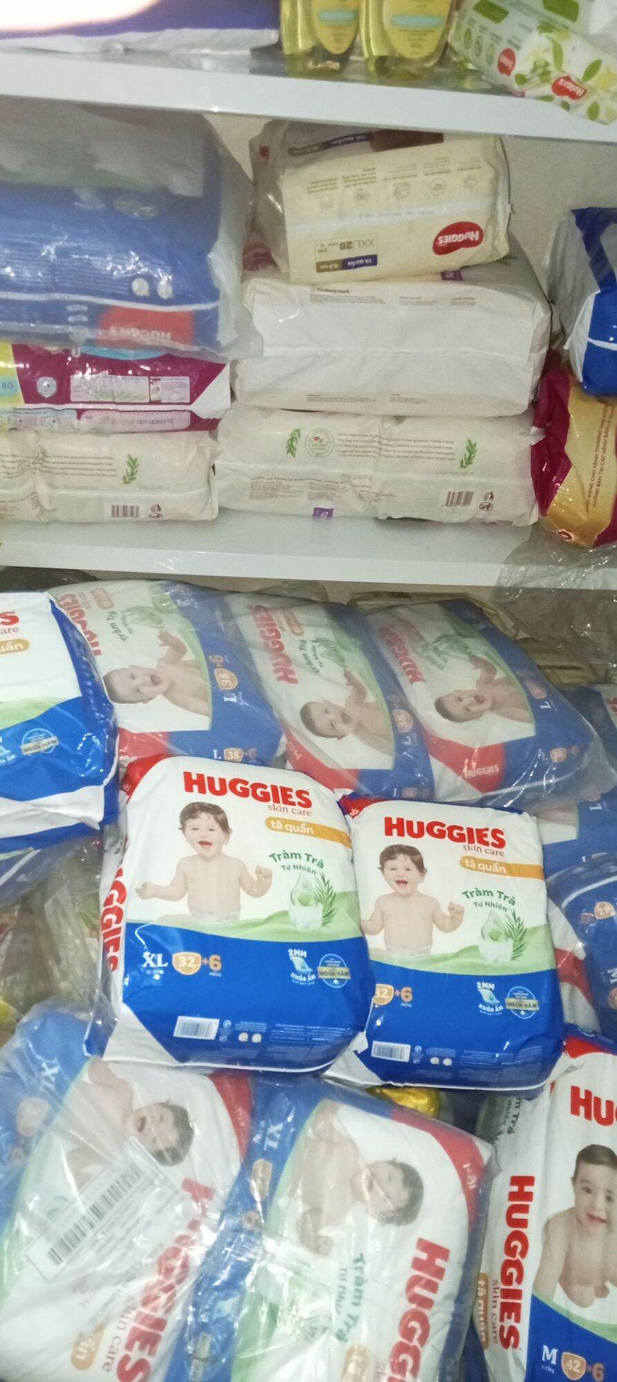 Tã Bỉm Quần Huggies skincare M42+6 Miếng