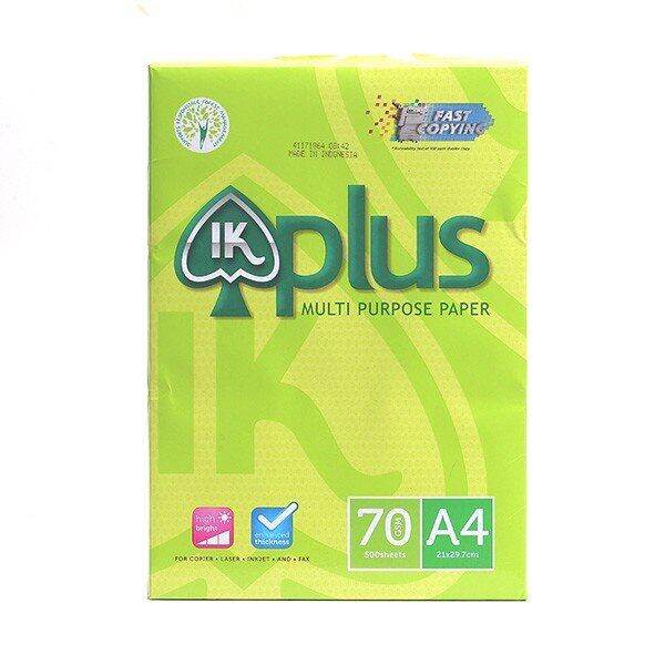 Giấy photo IK Plus A4 70gsm (ram 500 tờ)