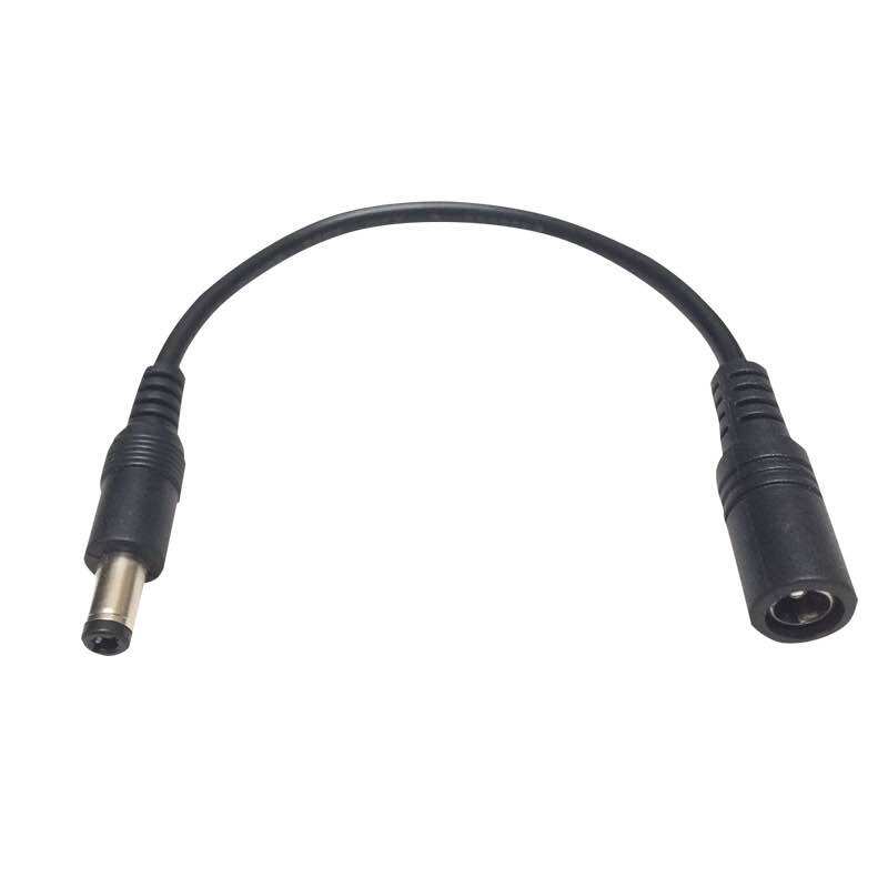 Dây nối dài nguồn dc đực cái dài 20cm chân 5.5x2.1mm