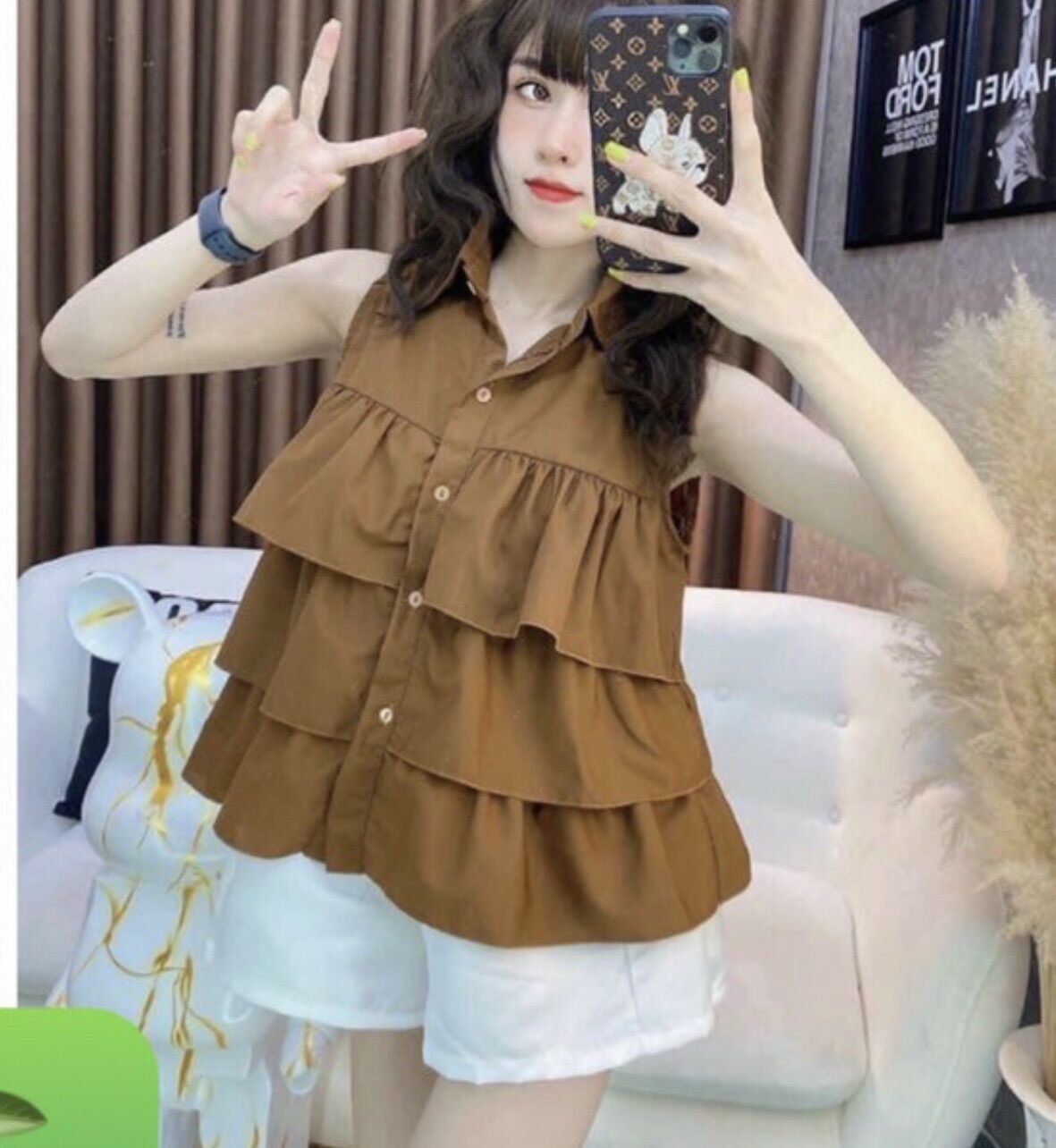 [HCM] ÁO SƠ MI KIỂU BÈO TẦNG FROM DƯỚI 50KG