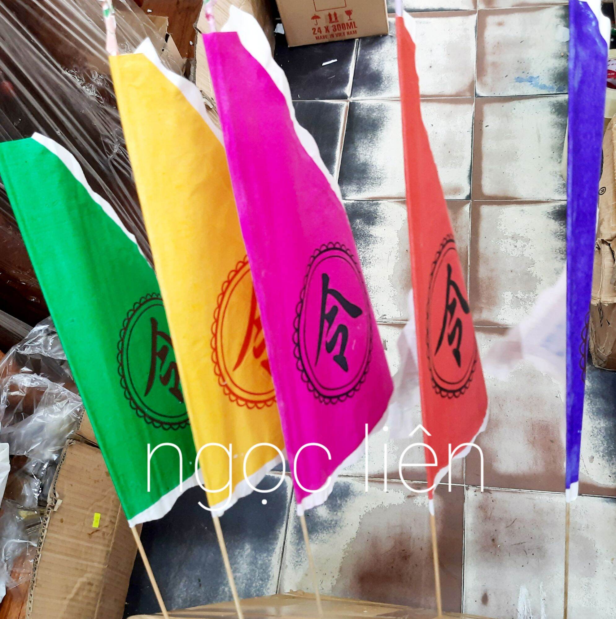 Cờ ngũ sắc (bộ 5 cây 5 màu)