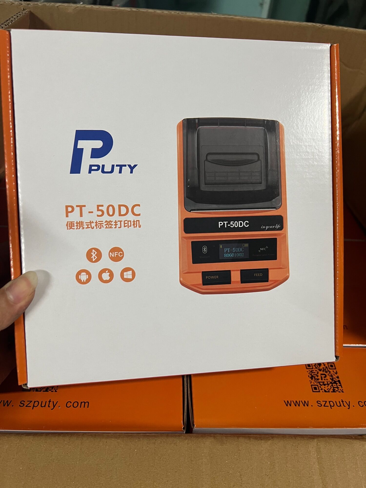 Máy In nhiệt Blutooth/NFC PT-50DC