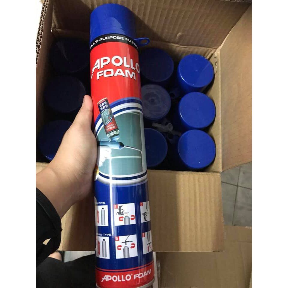 Keo bọt nở Apollo Foam dùng vòi