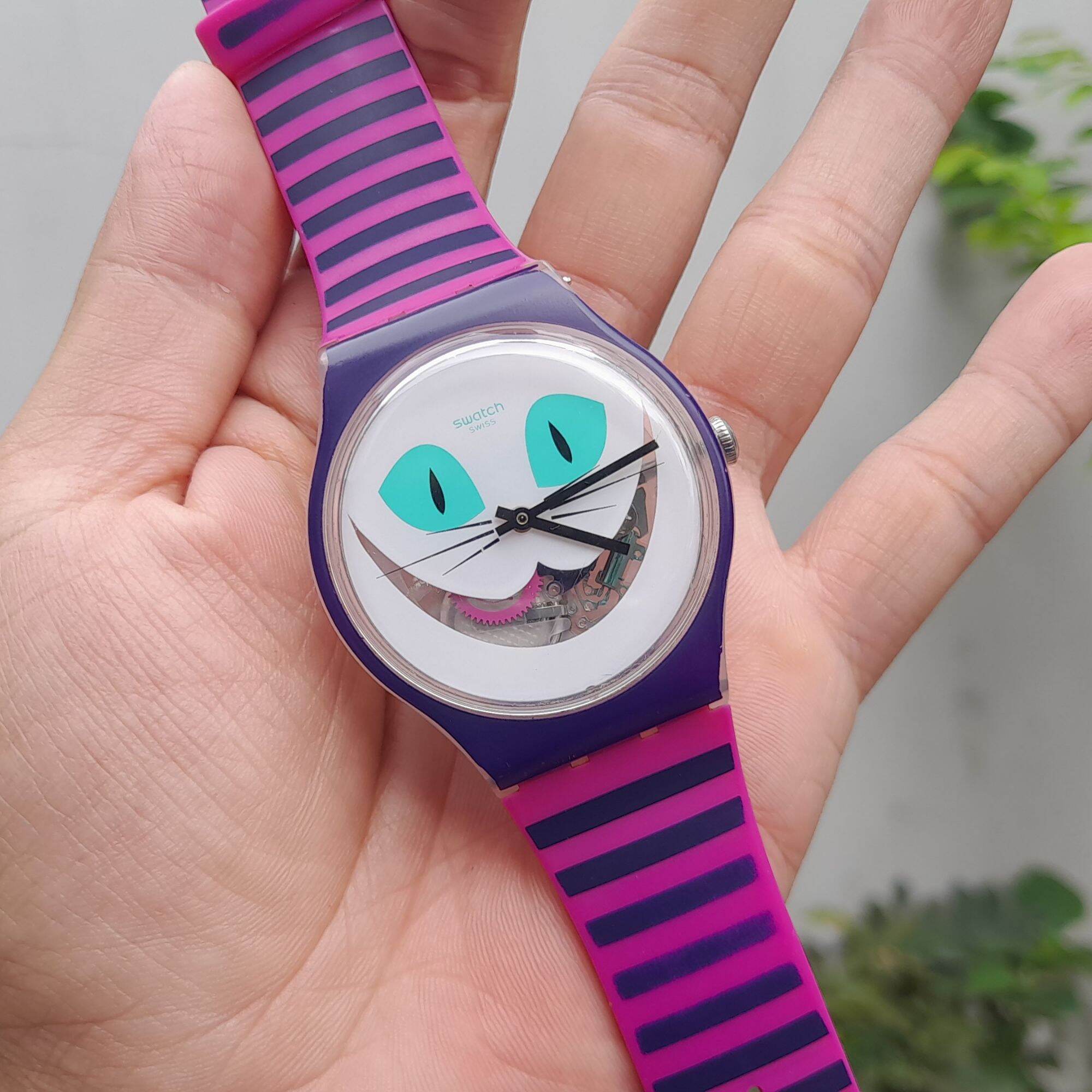 Đồng hồ Nam Nữ Swatch Swiss thụy sỹ, mặt độc là, size40mm