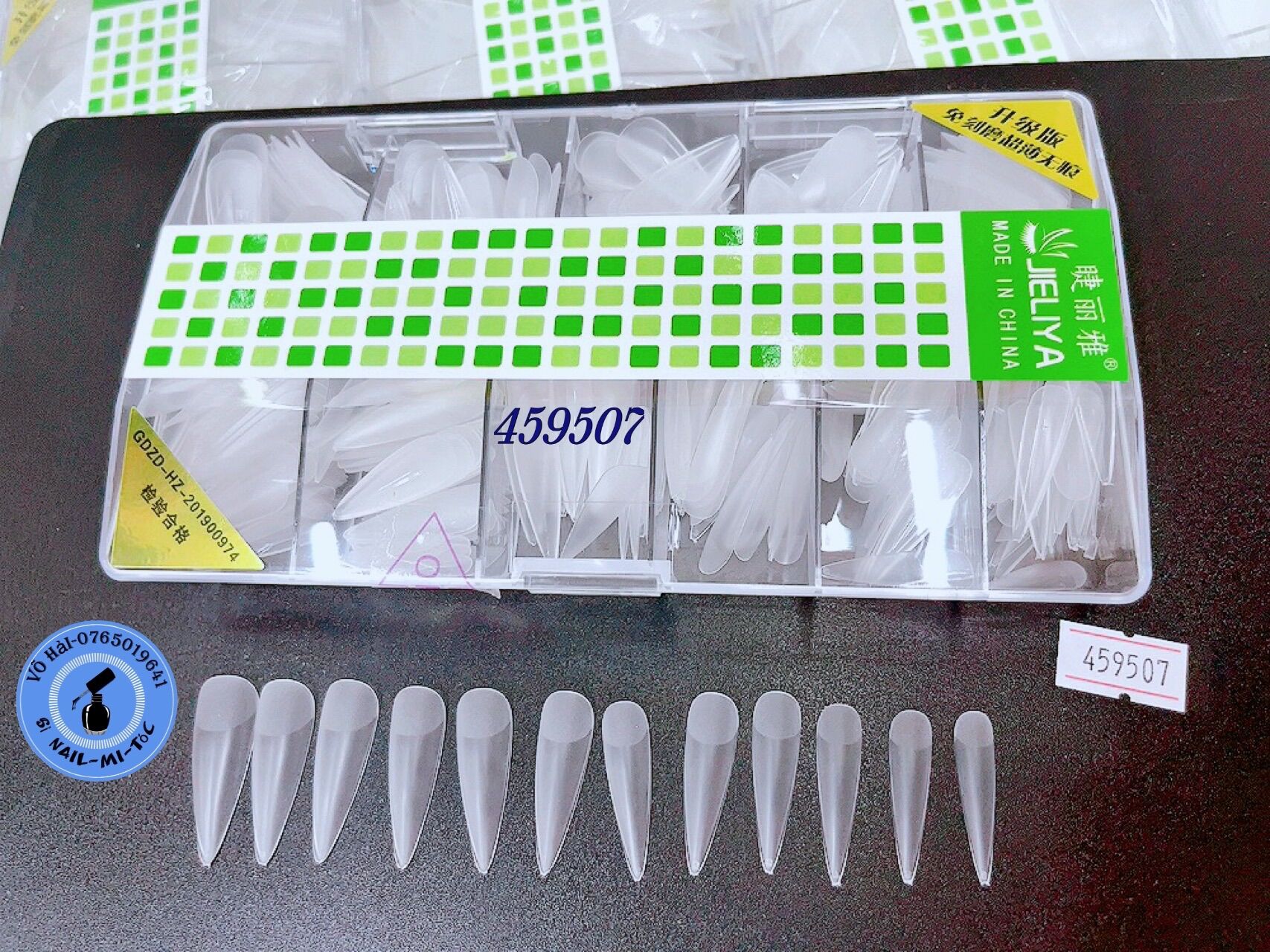 Móng úp nhọn, bầu nhọn Jieliya 500 móng