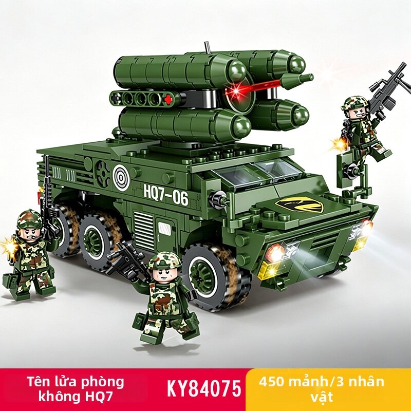 Kazi | Đồ Chơi Lắp Ráp Xe Bọc thép Quân Sự