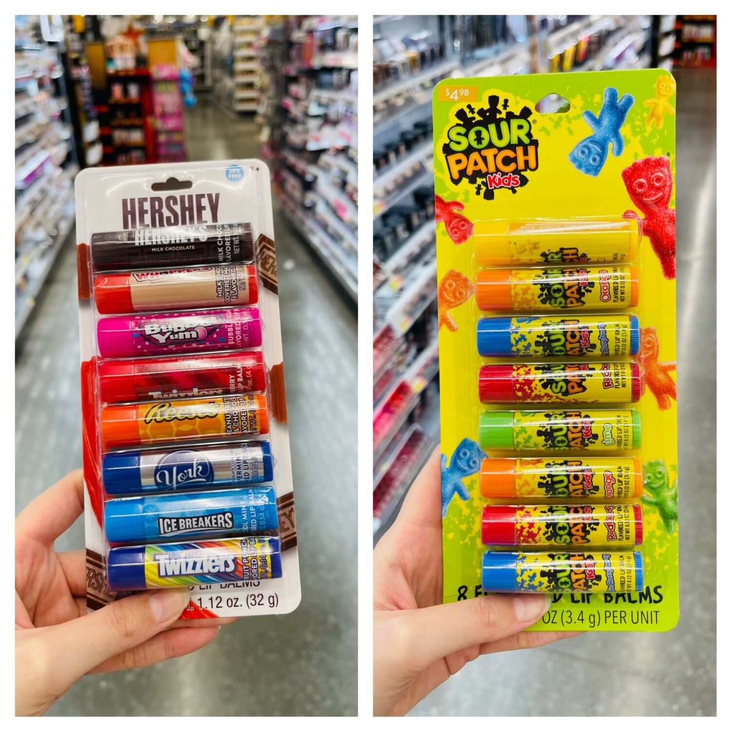 Son dưỡng ẩm Lip Smacker, Chapstick, Pepsi.. Của Mỹ (Lẻ 1 cây)