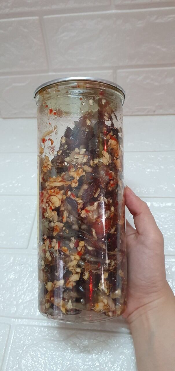 Mắm ba khía sua trộn hũ 700gram