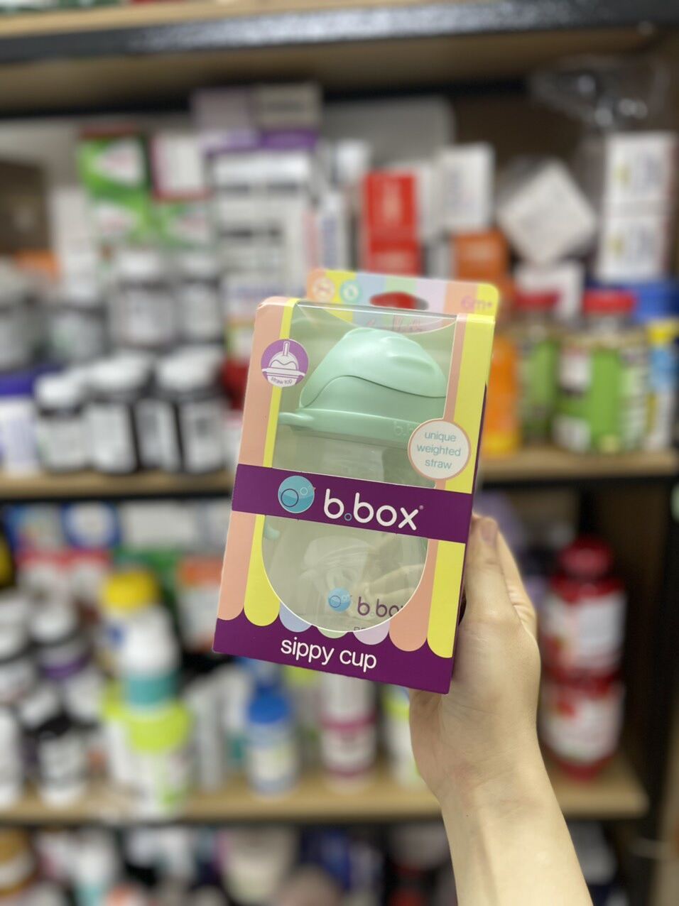 Bình Bbox tập uống nước cho bé của Úc
