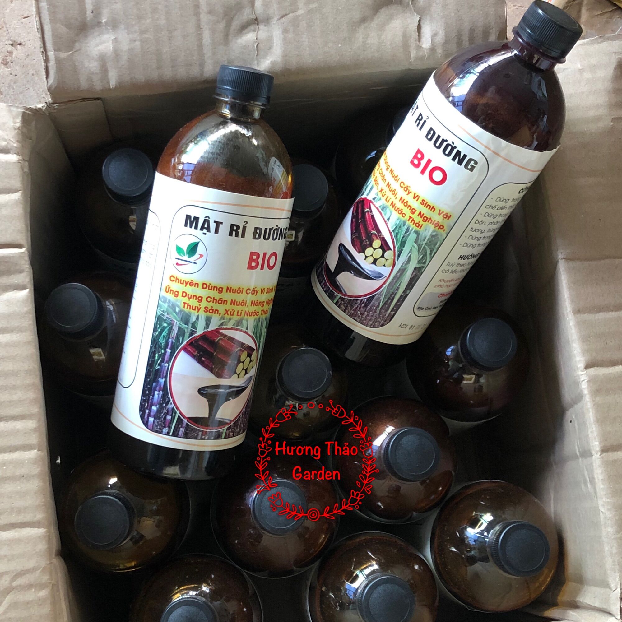 Mật Rỉ Đường Bio Nguyên Chất Ủ Phân Hữu Cơ Chai 1L