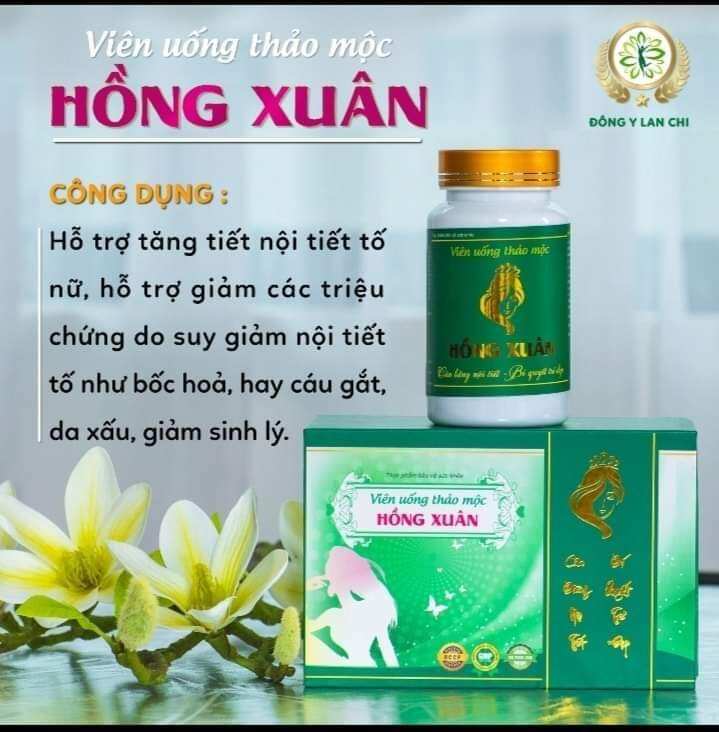 Hồng xuân Lan Chi_tặng hộp trà thảo mộc