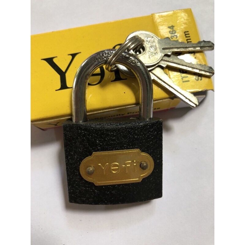 Ổ khoá treo đen Yefi 40/50/60mm