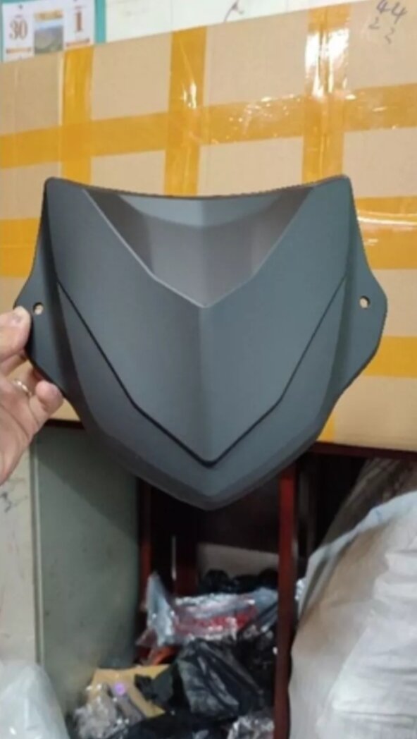 Mão gắn exciter 155 đen nhám.