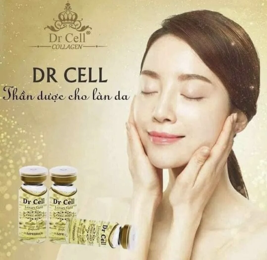 Tế bào góc dr cell chính hãng cung cấp dưỡng chất, phục hồi da hư tổn