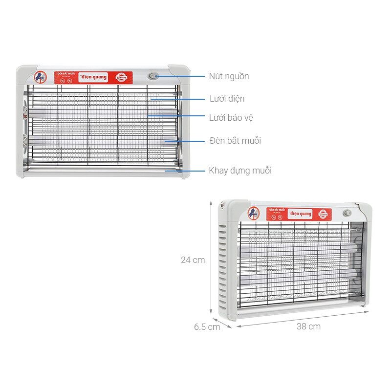 Đèn diệt muỗi Điện Quang ĐQ EML06L