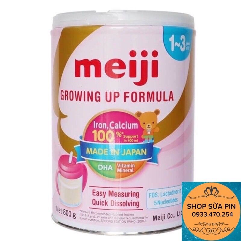 Sữa bột meiji từ 1-3 tuổi 800g