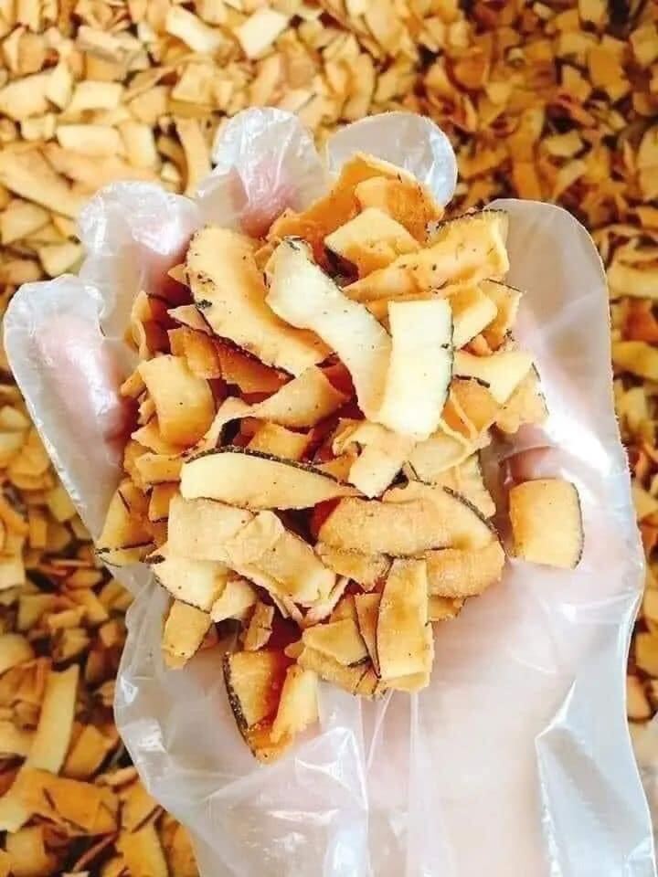 Dừa khô sấy giòn 500gr