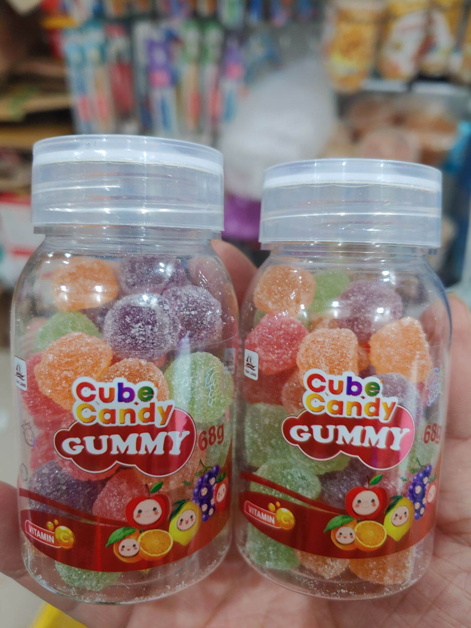 Kẹo Cube Candy Gummy lọ 68g