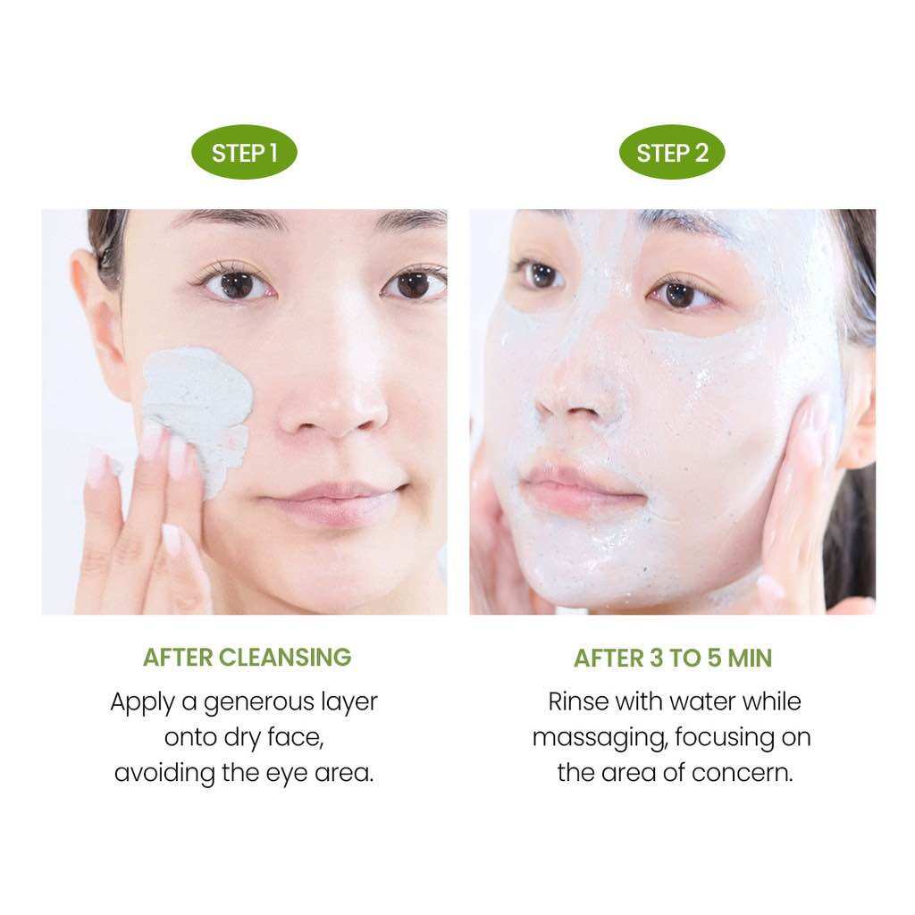 [12ml] beplain TRAVEL KIT Mặt Nạ Đất Sét Đậu Xanh beplain Mung Bean