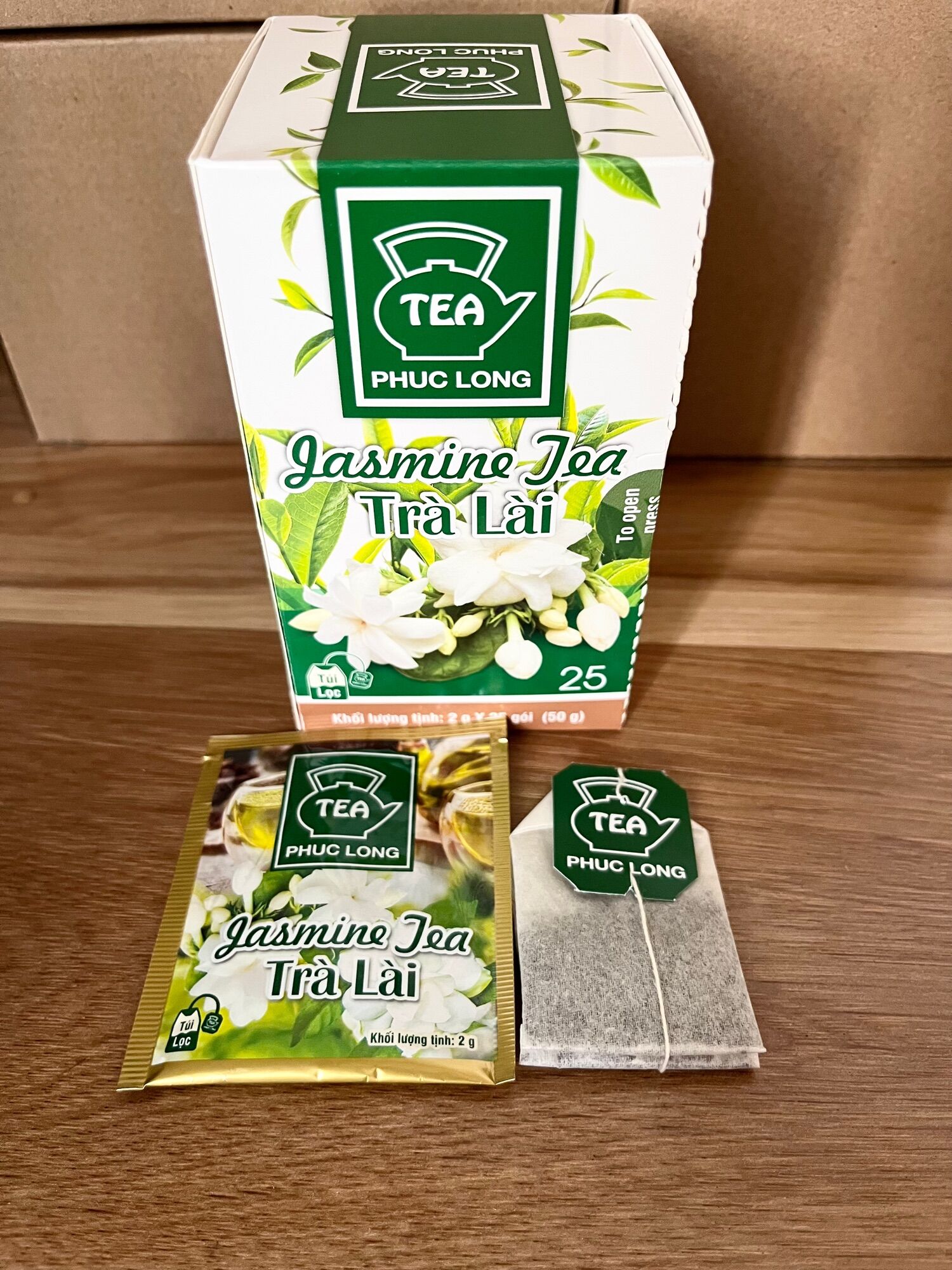 Trà Lài Túi Lọc Phúc Long 25 tép 2g