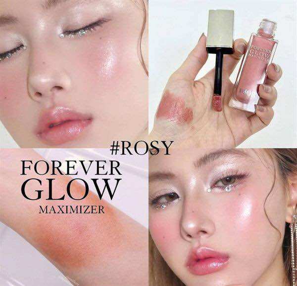 KEM DIOR HIGHLIGHT BẬT SÁNG DẠNG KEM DIOR FOREVER GLOW MAXIMIZER  DIOR HIGHTLIGHTER TÔNG ROSY 11 ML