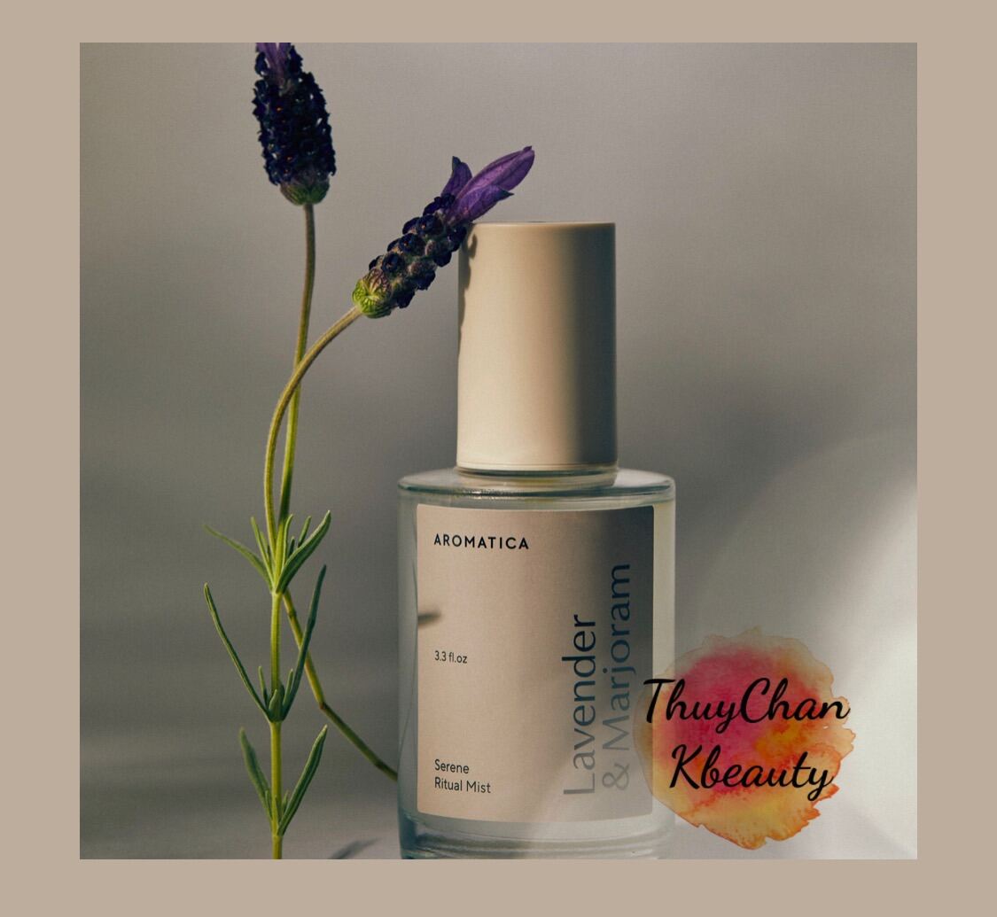 Aromatic MS101 Xịt khoáng dạng dầu Aromatica Serene Lavender & Marjoram