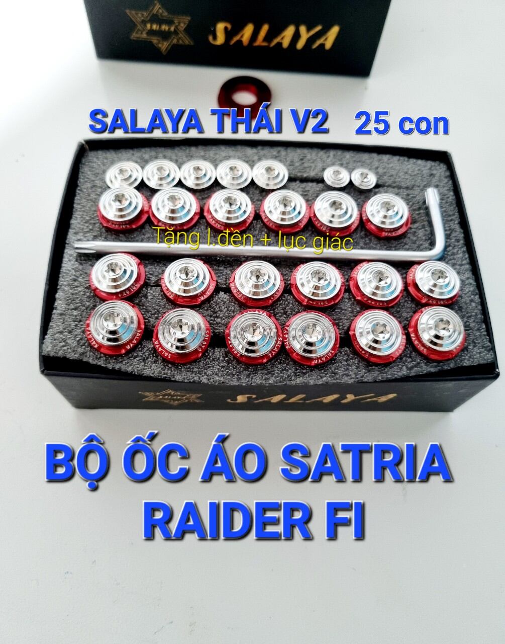 Ốc áo satria thái v2