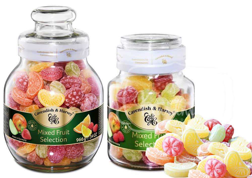 Kẹo trái cây Đức Cavendish & Harvey Fruit Candies 300g