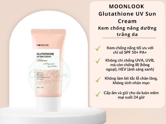 Kem Chống Nắng Moonlook Hàn Quốc SPF 50+ PA+++