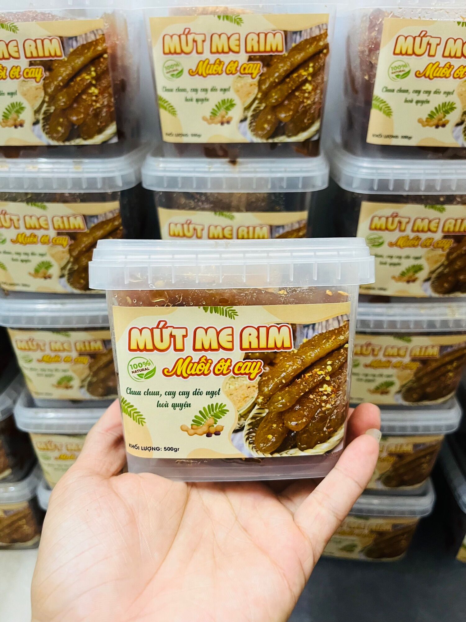 Me rim muối ớt chua chua ngọt ngọt 500gr
