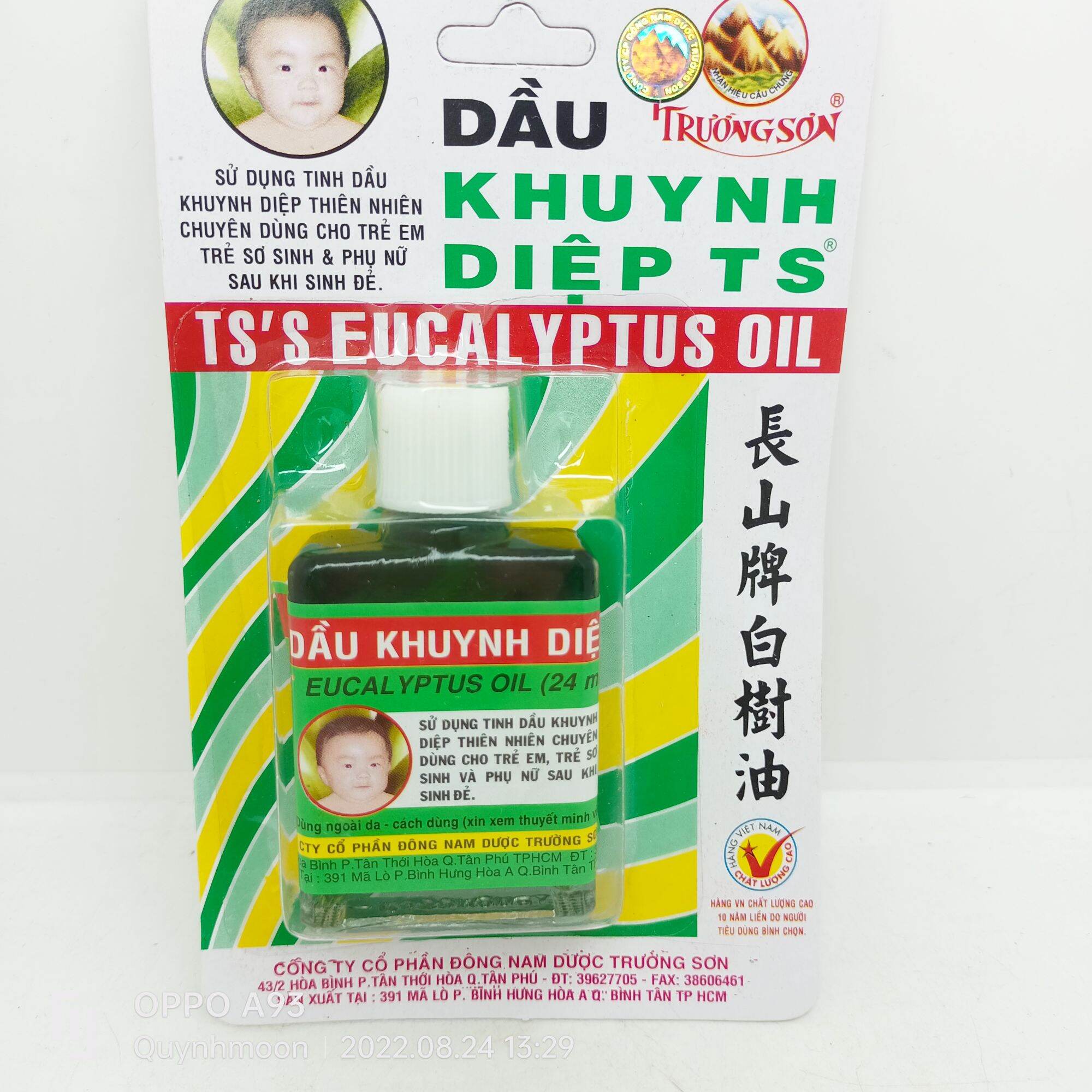 Dầu khuynh diệp TS lọ 24ml