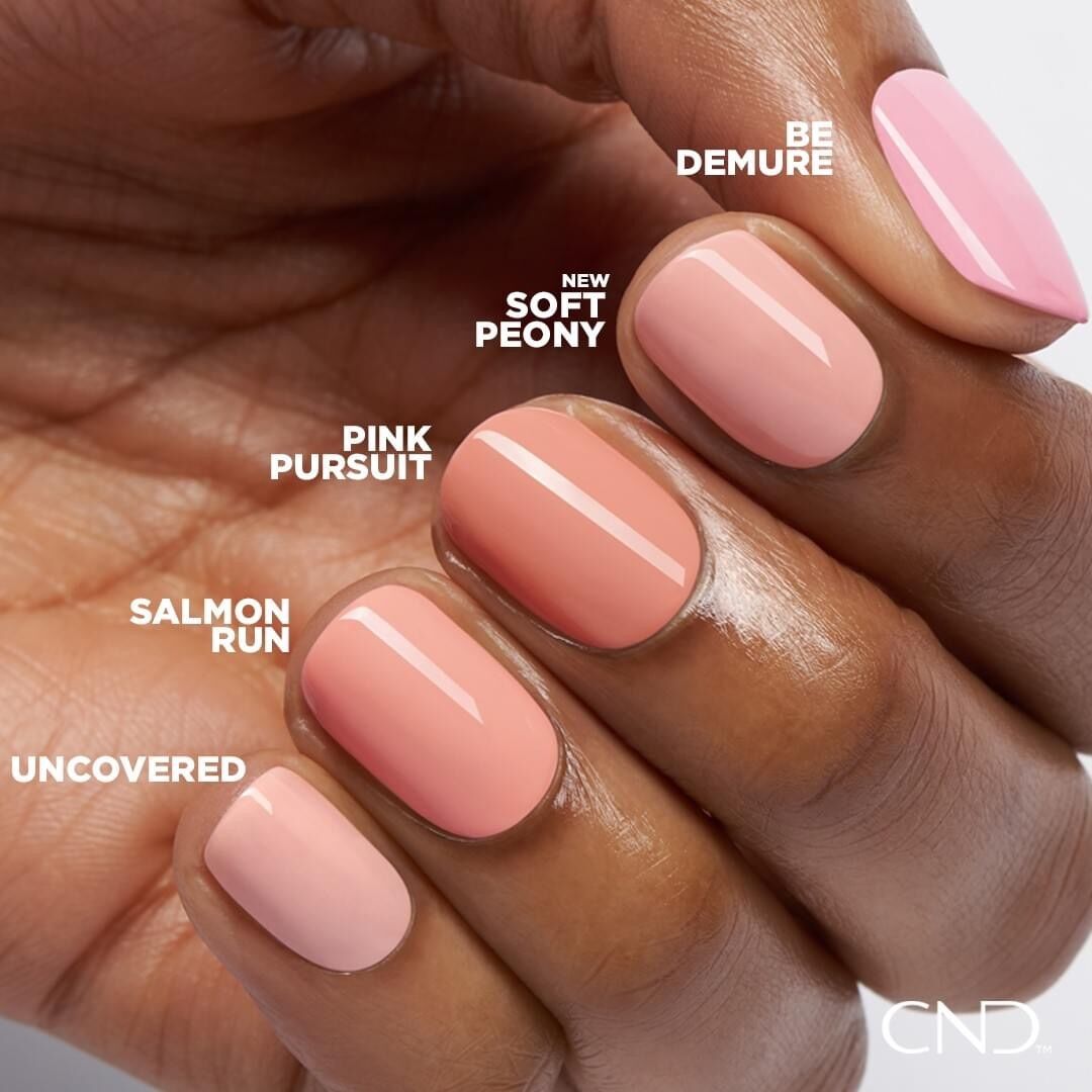Sơn gel CND Shellac bảng màu 120 lựa chọn