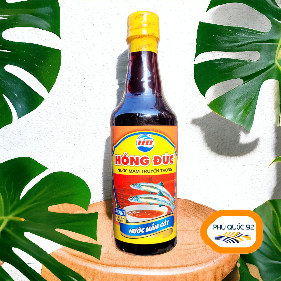 Nước Mắm Phú Quốc - chai 500ml 40 độ đạm
