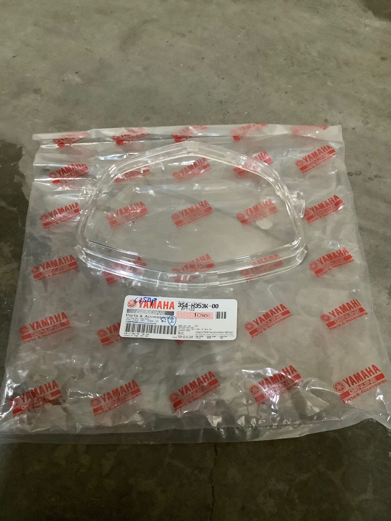 Mặt kính đồng hồ xe Sirius hàng hãng