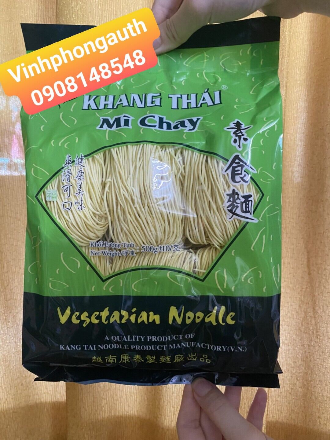 Mì chay khang thái 500gr