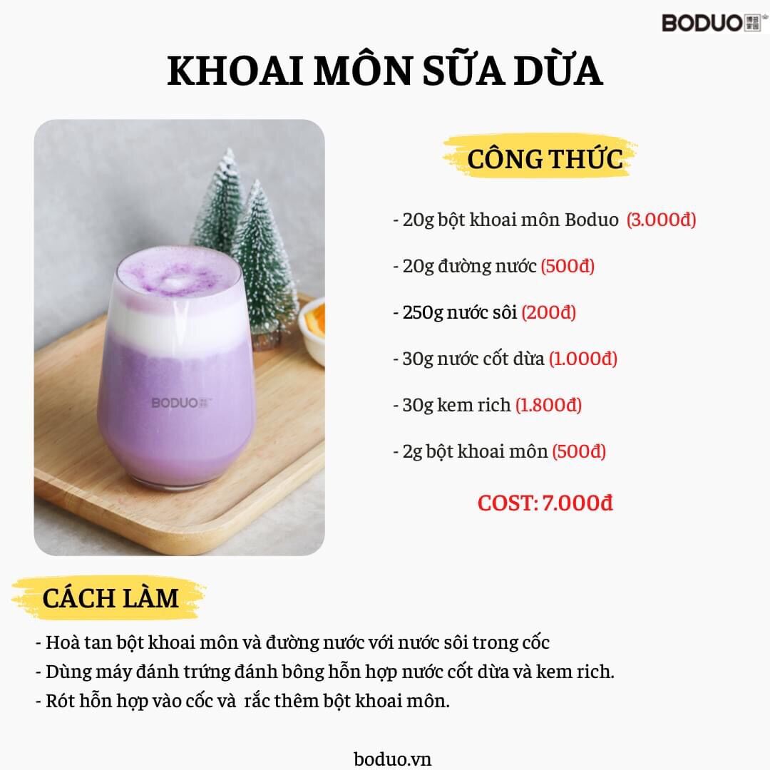 Bột khoai môn Boduo gói 1kg