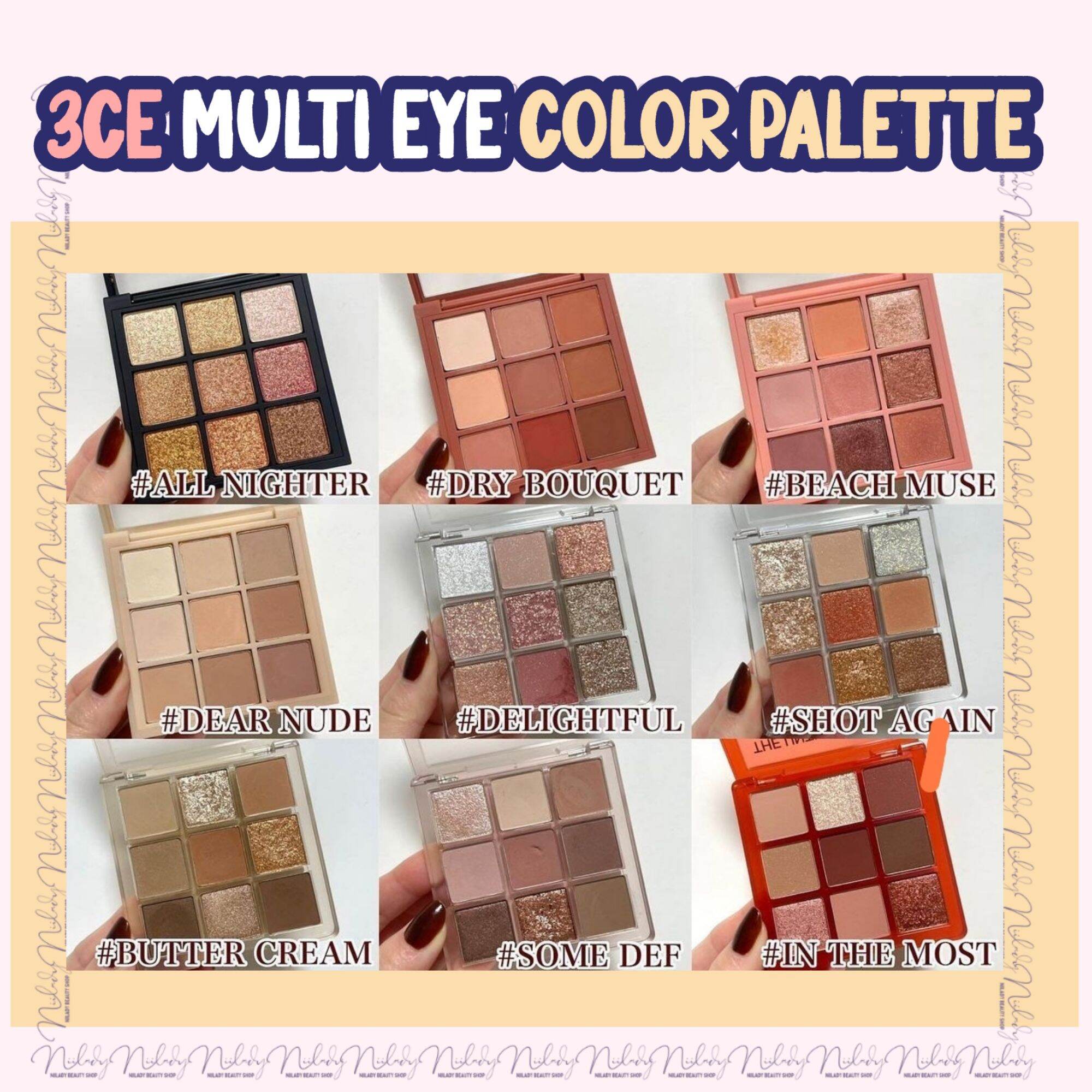 Bảng mắt 3CE Multi Eye Color Palette, 3CE All-rounder Face Palette