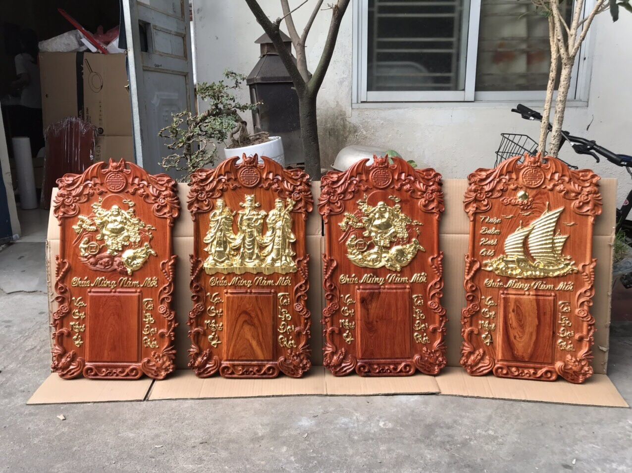 Đốc lịch gỗ hương, đốc lịch gỗ dát vàng, đốc lịch gỗ đẹp