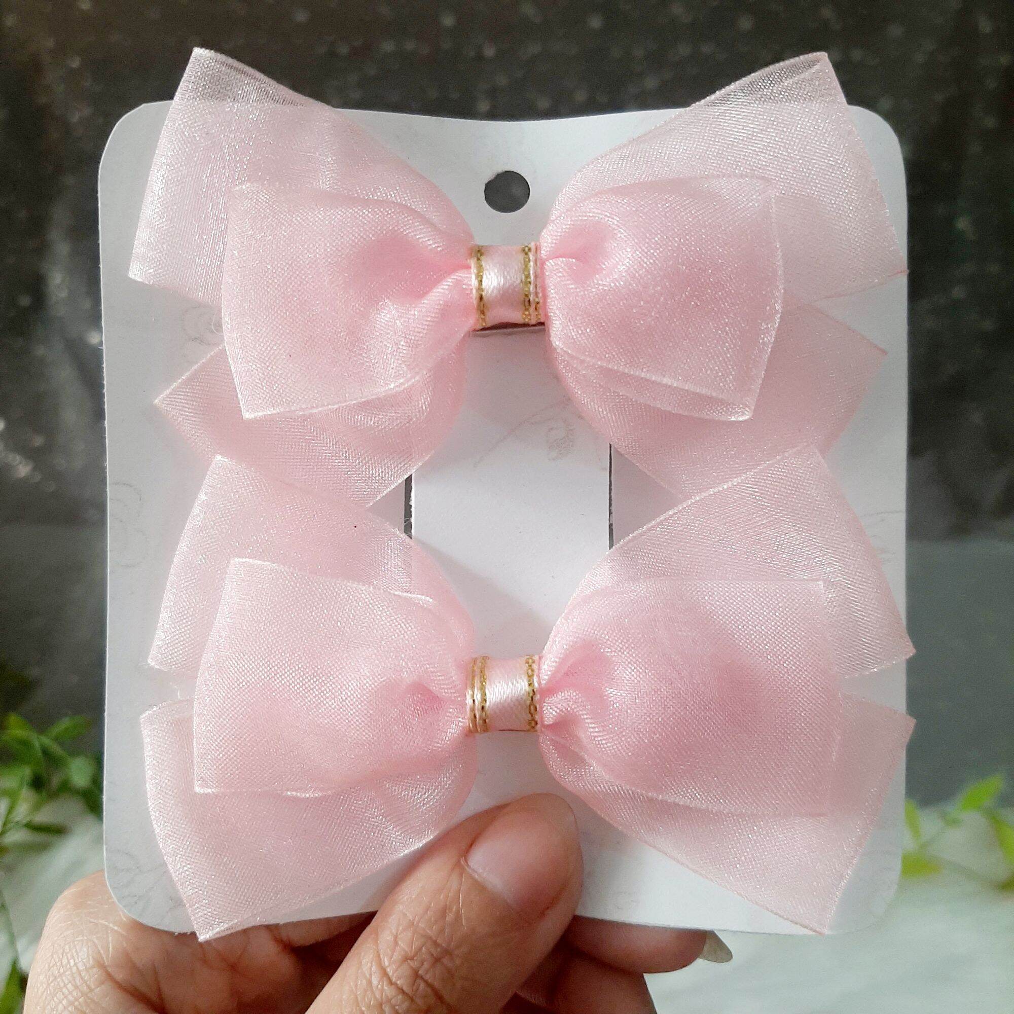 Set 2 kẹp tóc dễ thương cho bé
