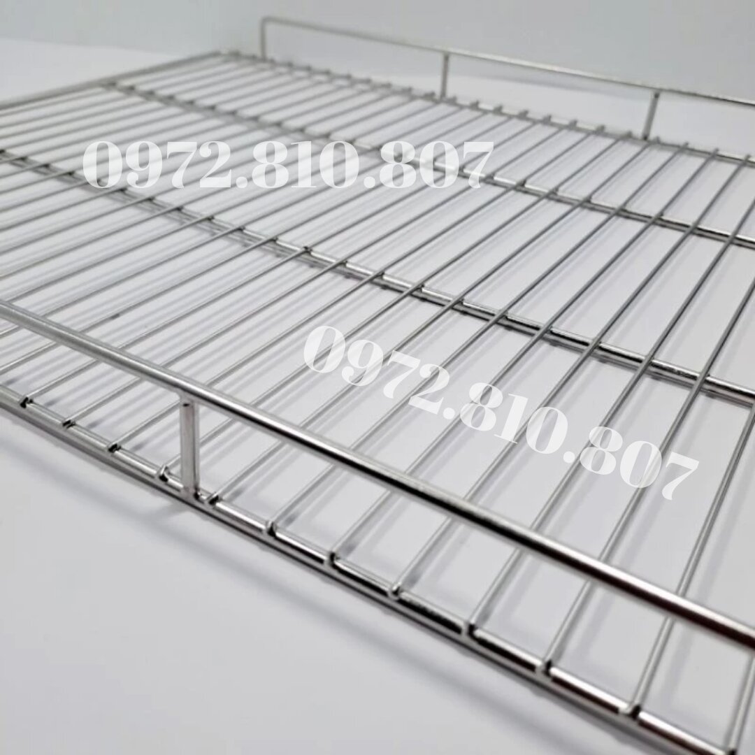 Khay, vỉ dùng tủ mát Sanaky chất liệu inox 304. Nhận làm theo yêu cầu