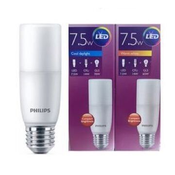Đèn led stick philips 7.5w 6500k 22v e27