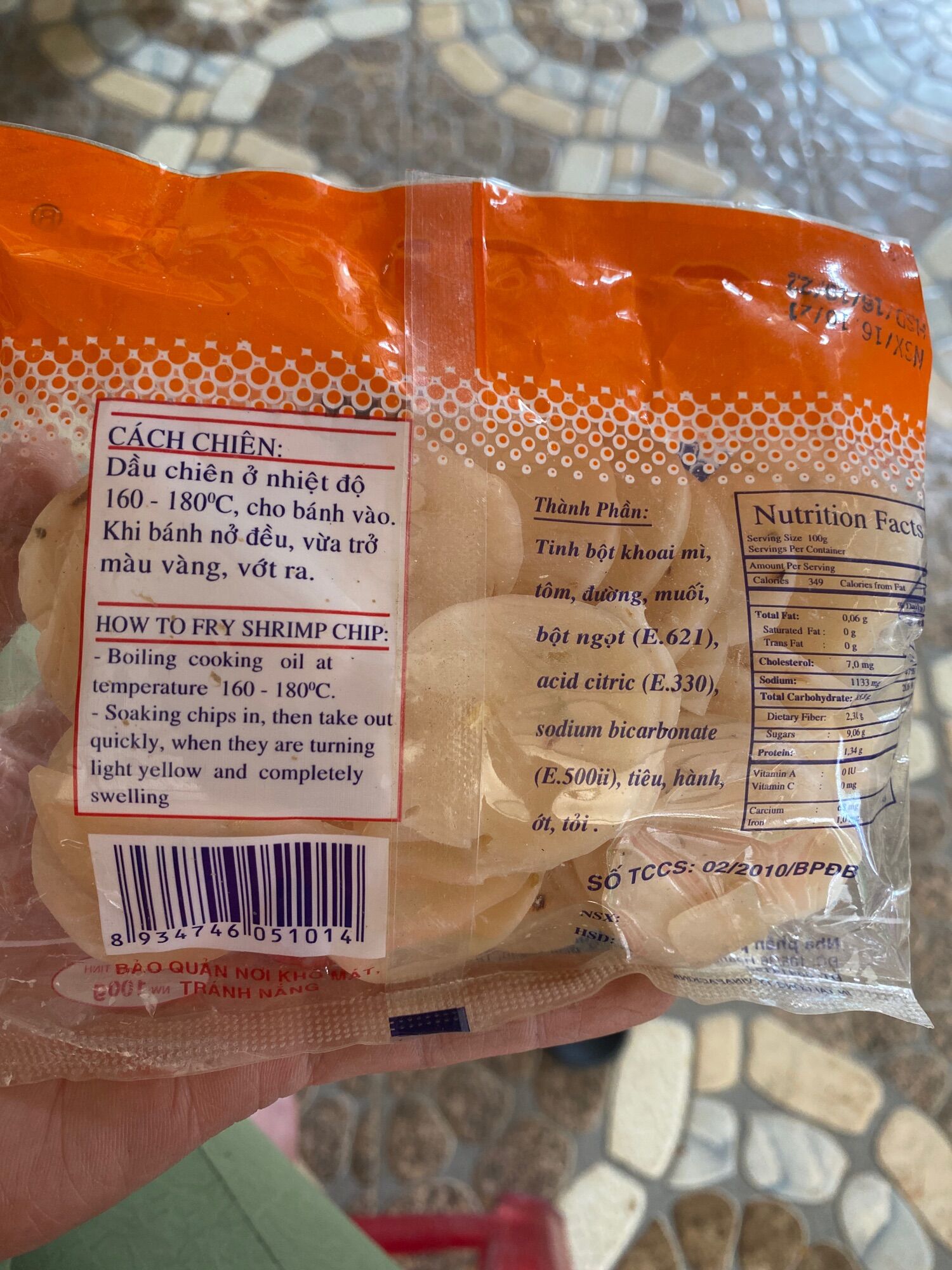 Bánh phồng tôm đặc biệt
