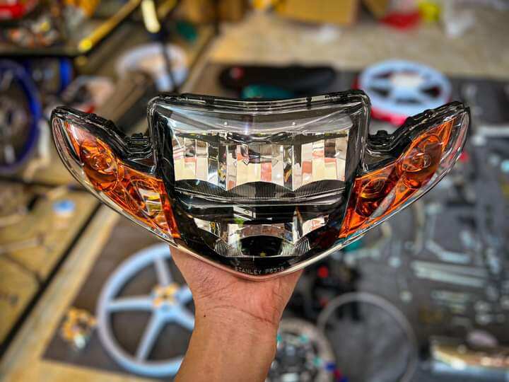 Pha chóa 2 tầng lắp sirius 50cc , sirius 110cc
