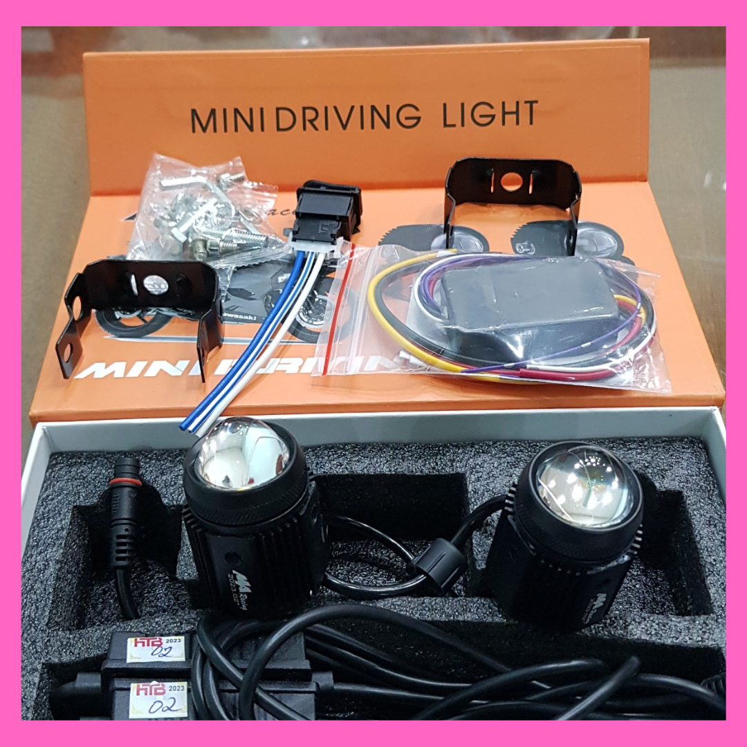 Trợ sáng bi cầu mini 3 chế độ maracing chính hãng
