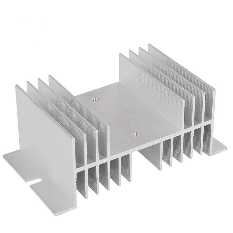Đế nhôm tản nhiêt cho các loại rơle bán dẫn, solid SSR